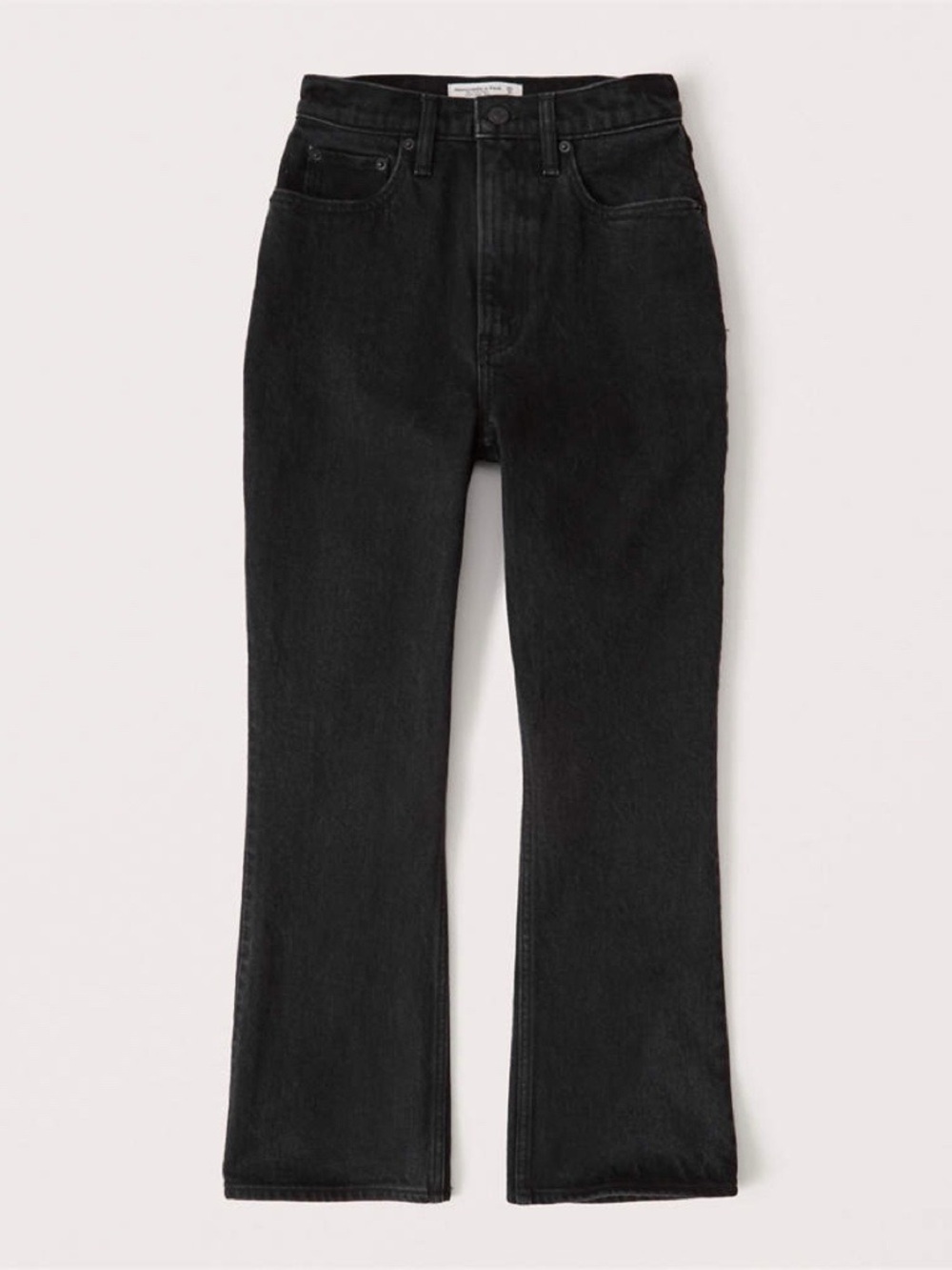 Abercrombie & Fitch Curve Love Ultra High Rise Kick Flare Jeans
